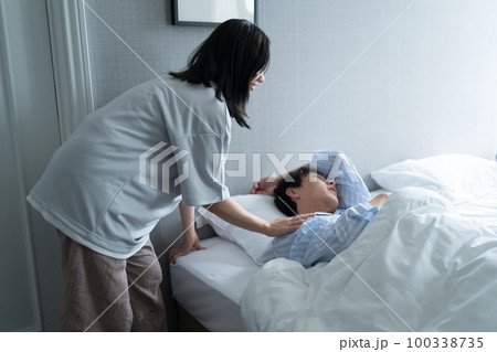 起きない夫 100338735