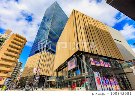 東京　豊島区東池袋の都市風景　ハレザ池袋 100342681