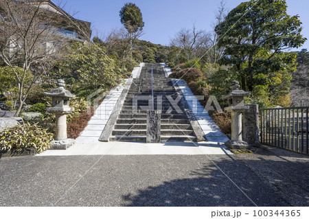 明星山三室戸寺　階段 100344365