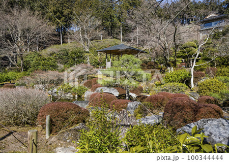 明星山三室戸寺　庭園（2月末） 100344444