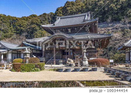 明星山三室戸寺　本堂 100344454