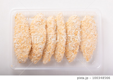 白身魚のフライ (冷凍状態) 白身魚のフライ (冷凍状態) 100348566