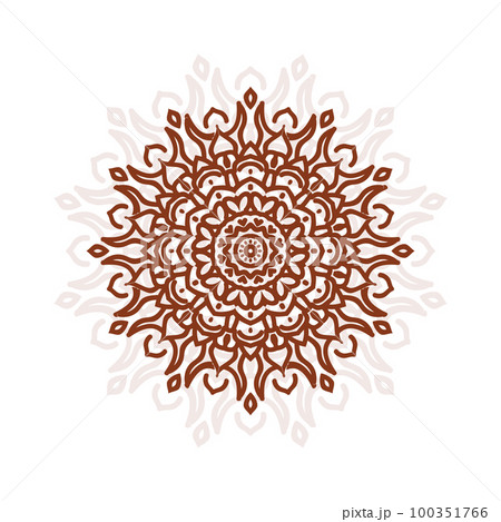 Mandala Flower Art Logo Background Design Mandala Flower Art Logo Background Design 100351766
