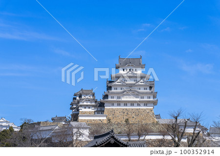 《兵庫県》姫路城・姫路城跡 100352914
