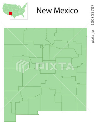 ニューメキシコ アメリカ 地図 アイコン ニューメキシコ アメリカ 地図 アイコン 100355707