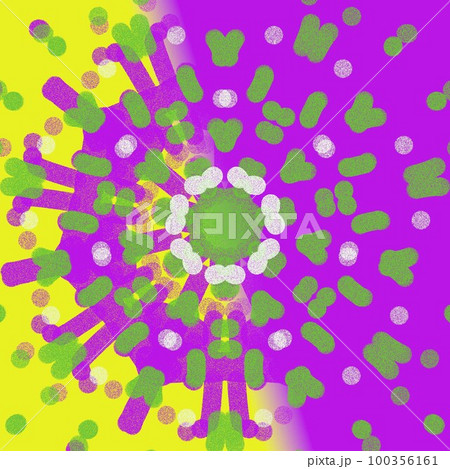 抽象的な光のイメージ 100356161
