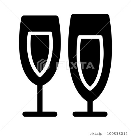 Champagne icon Champagne icon 100358012
