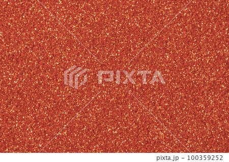 Orange glitter sparkle. Background for your design. Low contrast photo. Perfect beautiful vintage, retro textured material. 100359252