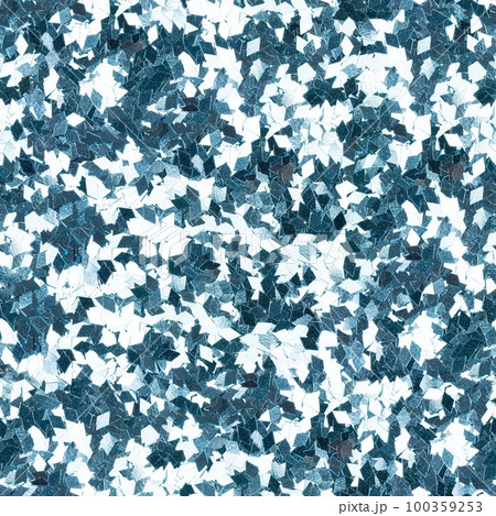Shine light blue glitter, sparkle confetti texture. Christmas abstract background, seamless pattern. Perfect beautiful vintage, retro textured material. 100359253