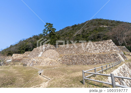 《鳥取県》鳥取城・鳥取城からの風景 100359777