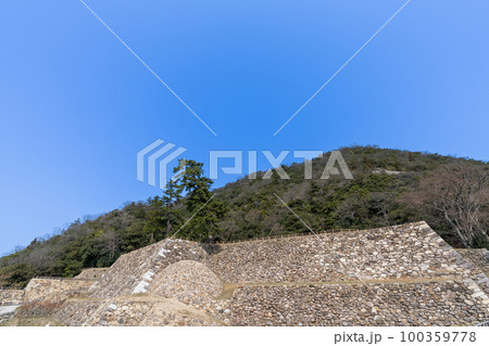 《鳥取県》鳥取城・鳥取城からの風景 100359778