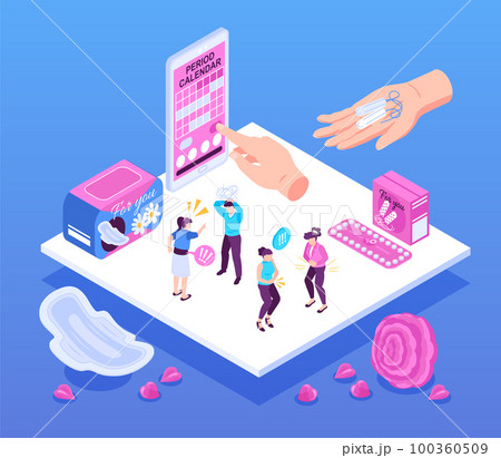 Menstrual Cycle Concept 100360509