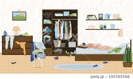 Mess In Room Composition 100360566