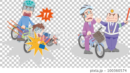 自行車<自行車與行人發生碰撞事故/自行車檢查/需要自行車頭盔> 自行車<自行車與行人發生碰撞事故/自行車檢查/需要自行車頭盔> 100360574