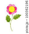 花の水彩イラスト 100362196
