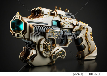 未来の銃のイメージ 未来の銃のイメージ 100365186
