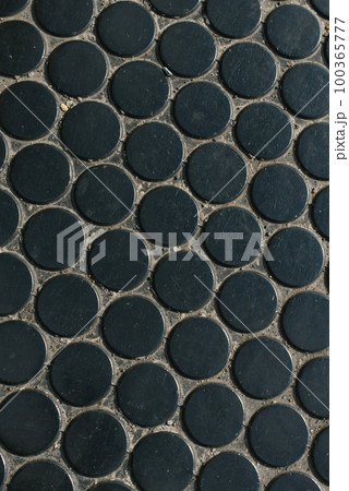 Original and unusual background from black circles for copy space. 100365777