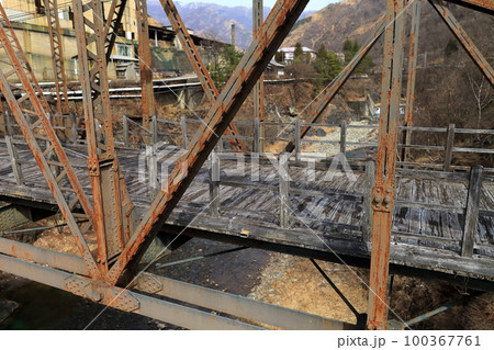 古河橋（栃木県日光市足尾町） 100367761