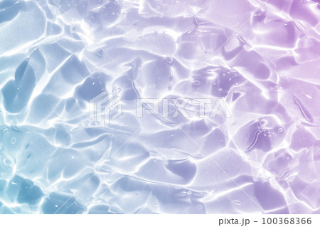 水 ジェル 波 青 紫 テクスチャ 背景 水 ジェル 波 青 紫 テクスチャ 背景 100368366