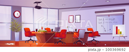 Conference room, office boardroom interior Conference room, office boardroom interior 100369692
