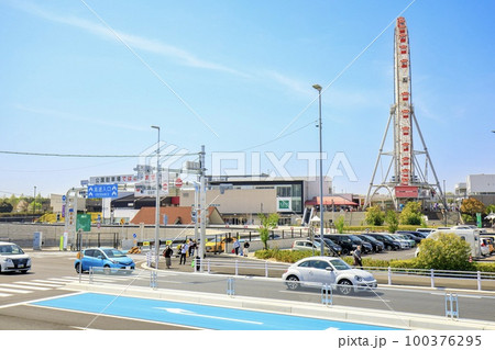 刈谷市　刈谷ハイウェイオアシスと刈谷スマートインターチェンジ入口 100376295