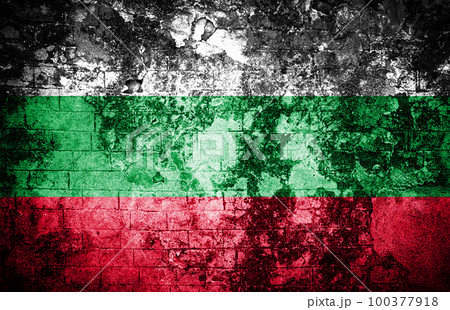 Old  texture background with flag 100377918