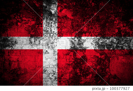 Old  texture background with flag 100377927