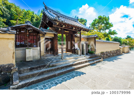 京都 東山 三寧坂 二寧坂 周辺の町並み 京都 東山 三寧坂 二寧坂 周辺の町並み 100379996