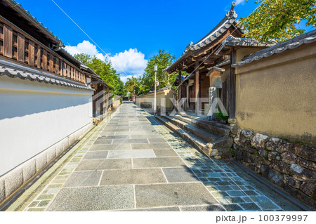 京都 東山 三寧坂 二寧坂 周辺の町並み 京都 東山 三寧坂 二寧坂 周辺の町並み 100379997