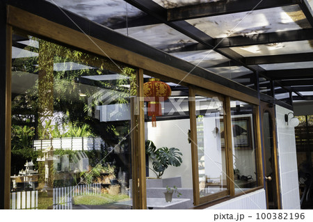 Renovation house Chinese architecture style 100382196