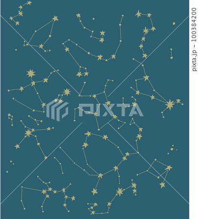 夏の星座（ゴールド） 100384200