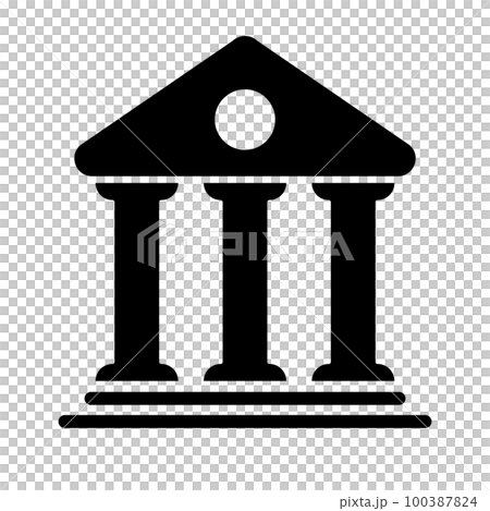 寺廟剪影圖標。宗教機構。向量。 寺廟剪影圖標。宗教機構。向量。 100387824