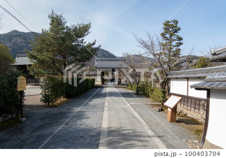 京都　嵯峨嵐山「天龍寺」 100403704