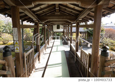 京都 嵯峨嵐山「天龍寺 多宝殿」 京都 嵯峨嵐山「天龍寺 多宝殿」 100403733
