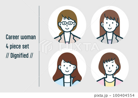 凛々しいキャリアウーマンの4点セットno.1 凛々しいキャリアウーマンの4点セットno.1 100404554
