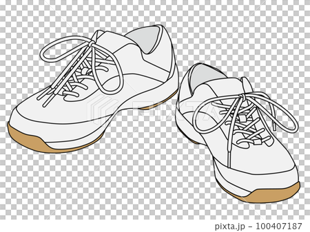 Shoes, sneakers, gym shoes Shoes, sneakers, gym shoes 100407187