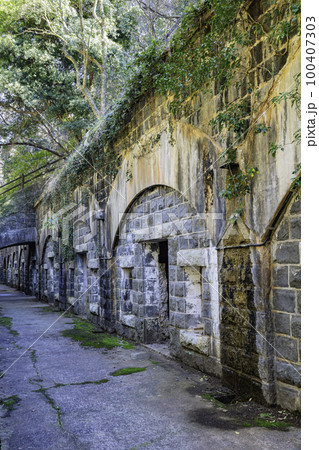 石原岳森林公園の石原岳堡塁跡（長崎県西海市） 100407303