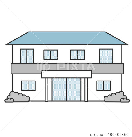 老人ホームのイラスト 100409360