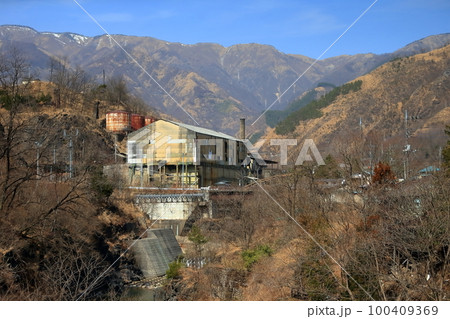 足尾精錬所跡の風景 100409369