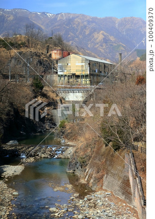 足尾精錬所跡の風景 100409370