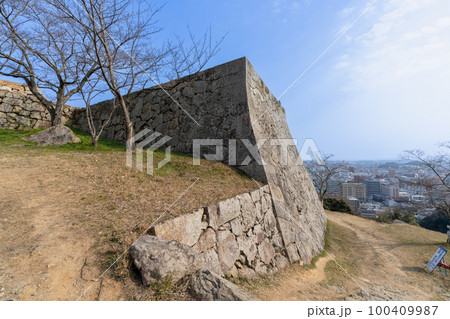 《鳥取県》米子城:・米子市久米町 100409987