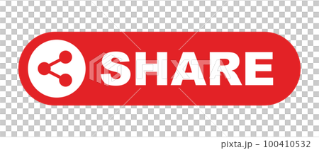 Share button logo. SHARE. vector. 100410532