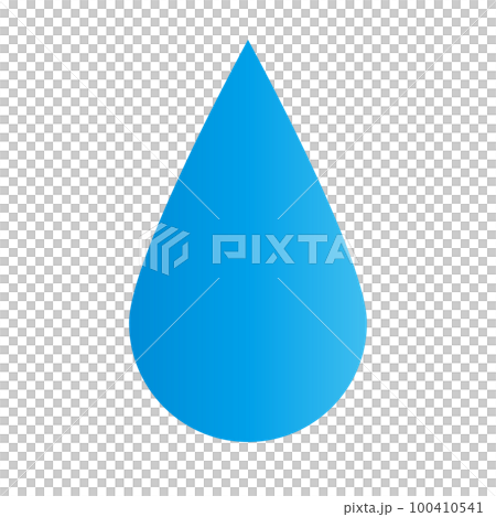 水滴藍色漸變 100410541