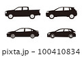 大衆車・自動車シルエット・セット 100410834