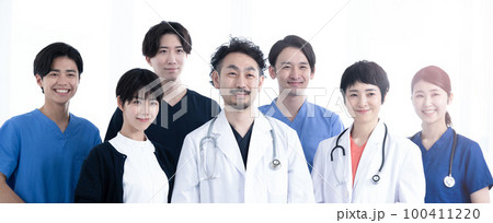 医療系で使いやすいドクターのイメージ　バナー 100411220