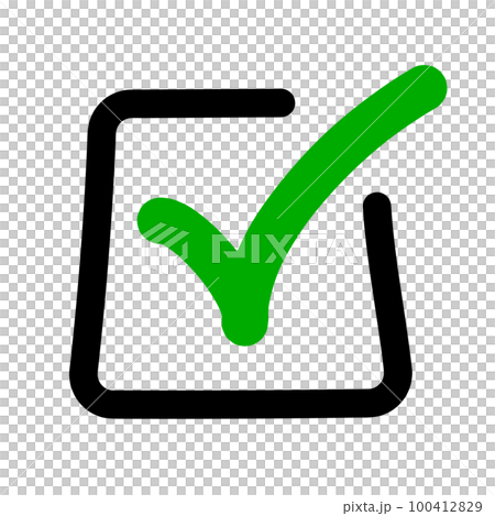 highlight checkbox green 100412829