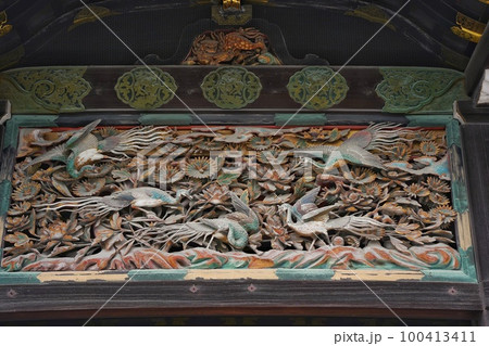 京都の歴史的建造物二条城 京都の歴史的建造物二条城 100413411