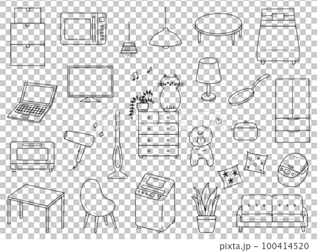 New life moving illustration set 100414520