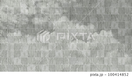 銀の貼箔に雲の光沢を加えた、伝統ある屏風絵の背景 100414852