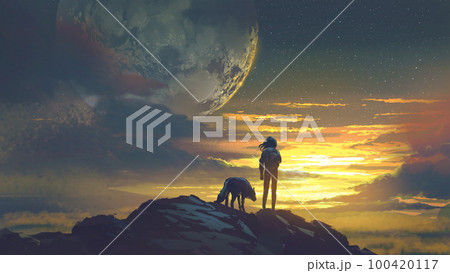 just me and you in sunset 100420117